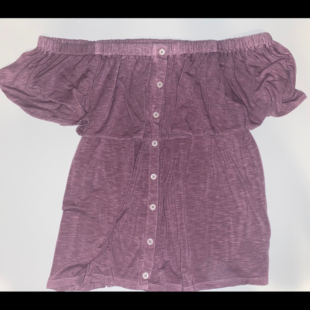 Off-the-Shoulder/ Short Sleeve